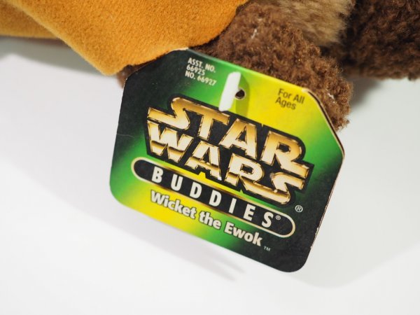 *A6209* Star Wars soft toy Ewok (Wicket the Ewok) STAR WARS BUDDIES Kennerkena-