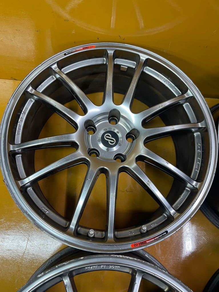 エンケイレーシングGTC01ホイール19インチ8.5J+42PCD114.3-5H 4本