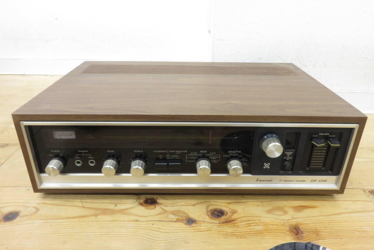 08914 ロ409-204 レシーバー QR-1500 Sansui サンスイ 山水 4