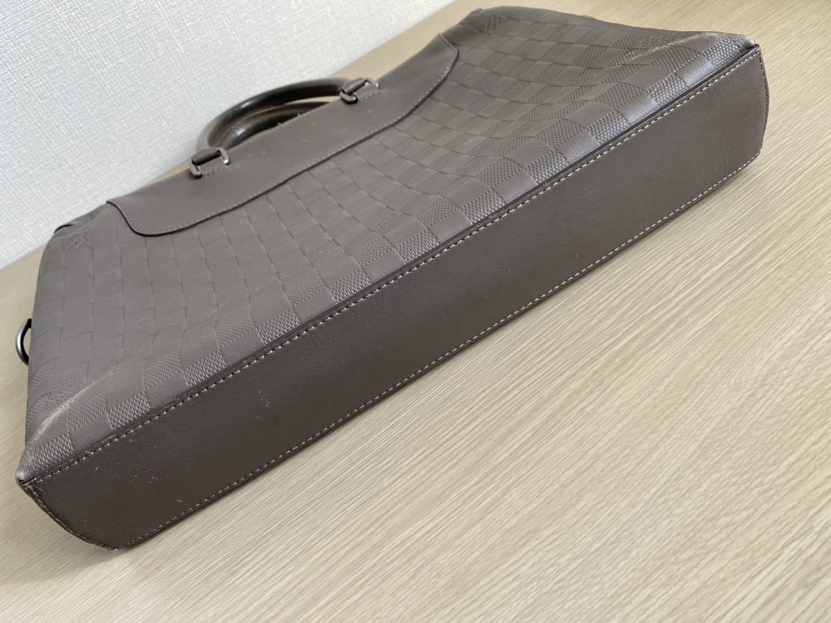 美品 ルイヴィトン PDJ 書類鞄 2WAY ポルトドキュマンジュール ダミエ