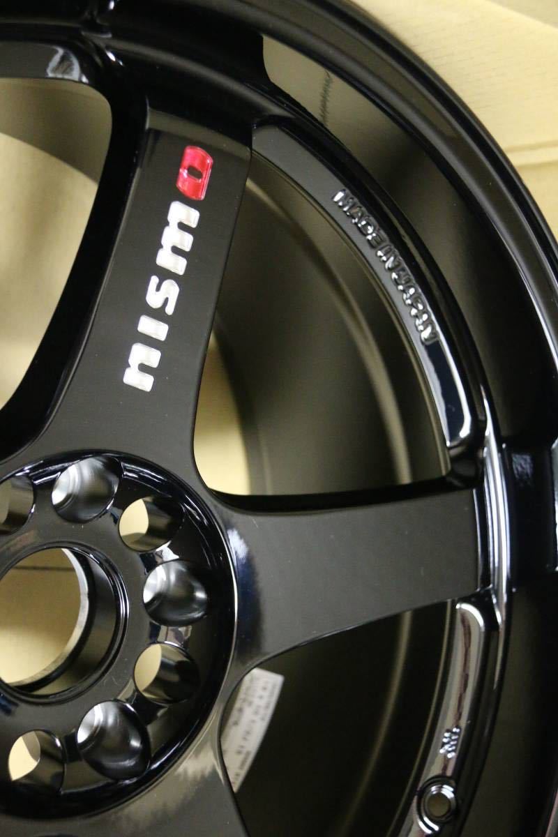 即納在庫有り★nismo LMGT4ホイール マシニングロゴver 19×9.5J+15新品未使用1台分(4本)ニスモ4030S-RSR48-BK GTR BNR34 BCNR33 BNR32_画像2