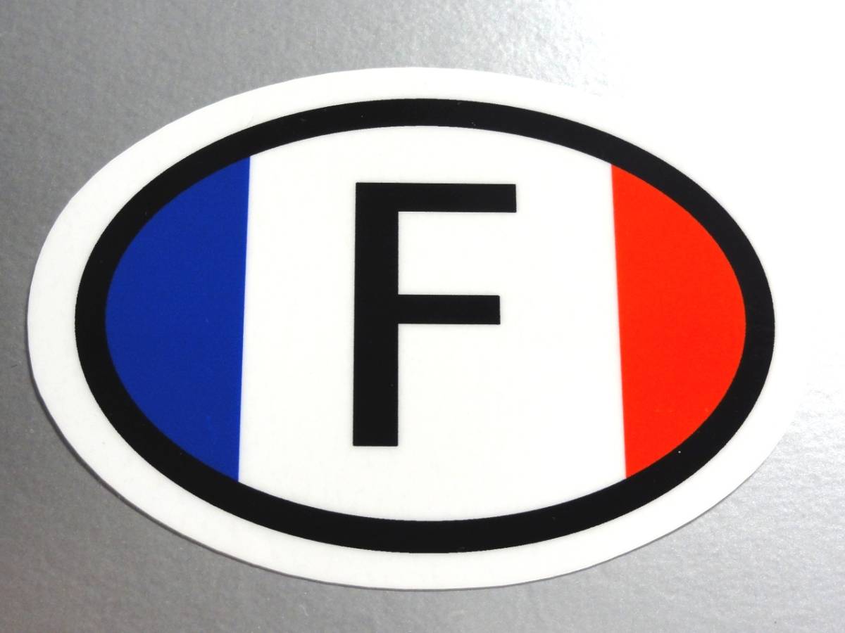 c1* vehicle ID/ France country identification sticker S size 5.5x8cm* high endurance water-proof seal national flag Europe Lutecia Kangoo Megane France car * EU