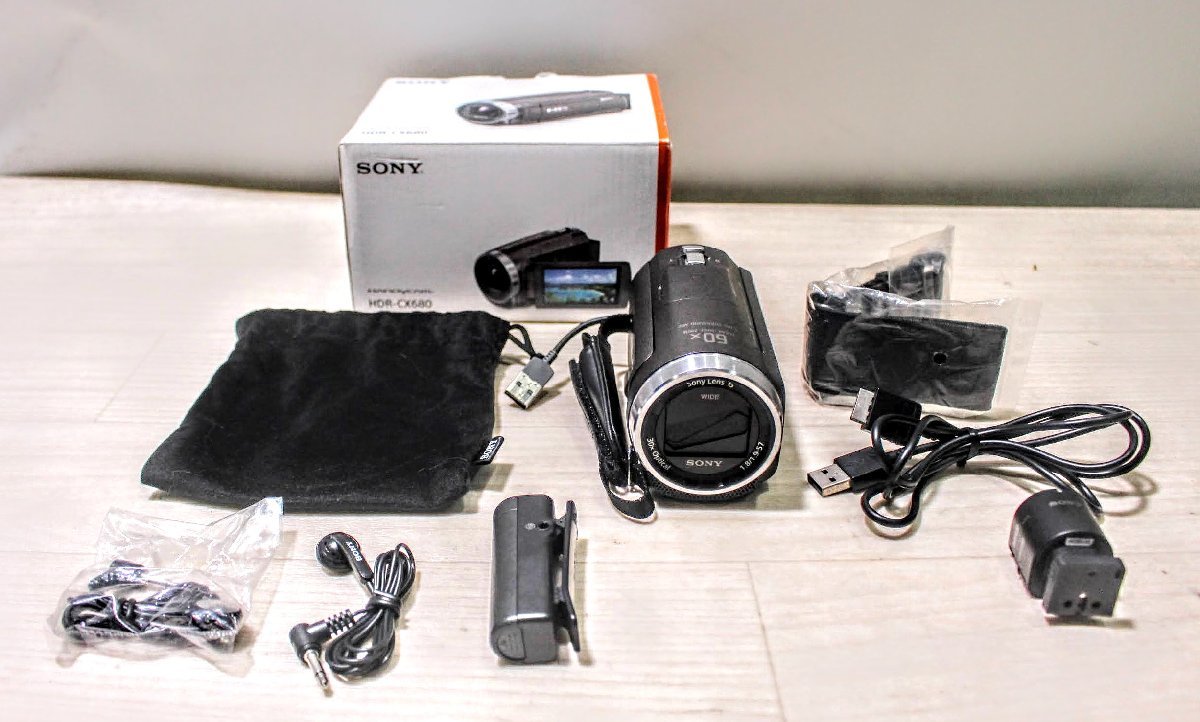 AS-0424 SONY HDR-CX680 ソニー デジタルビデオカメラ Handycam