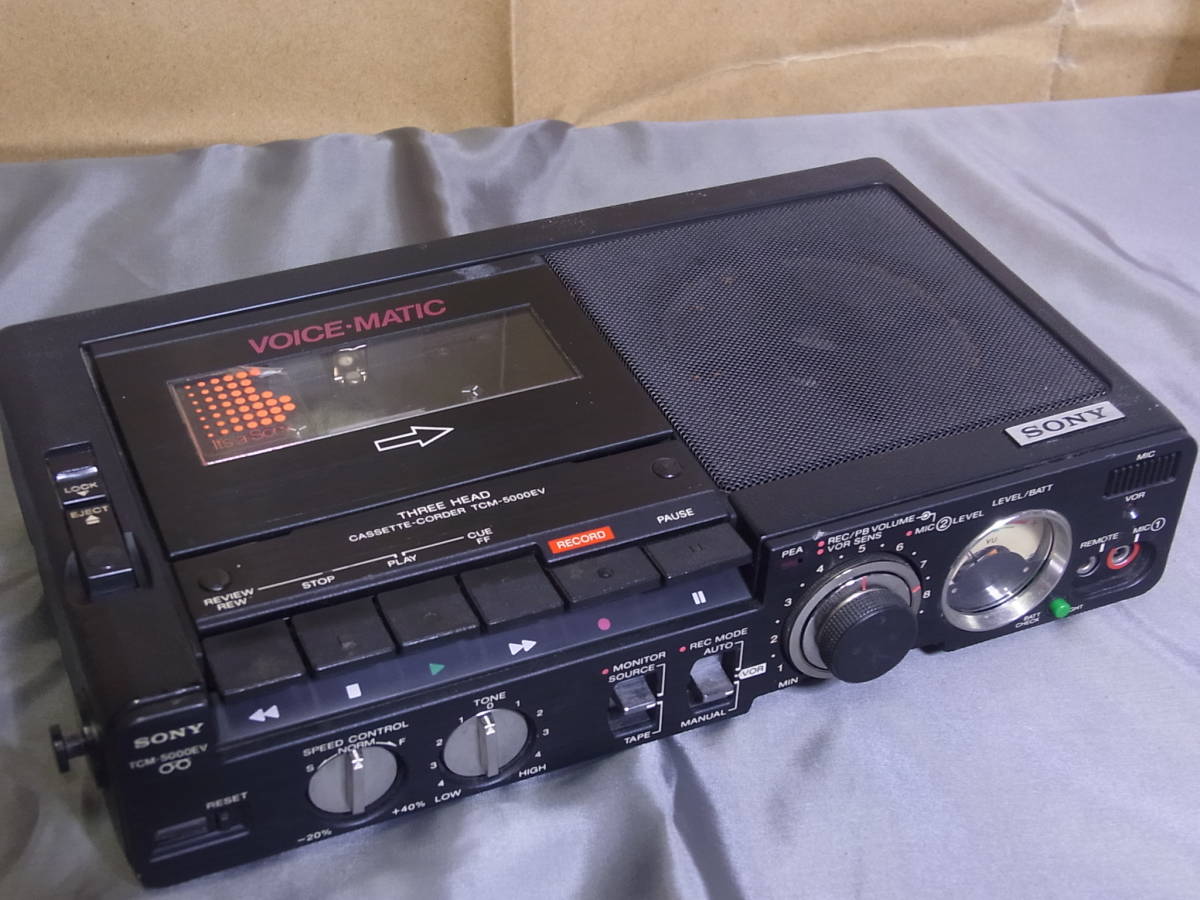 ソニー TCM-5000EV カセットコーダー SONY CASSETTE-CORDER_画像1