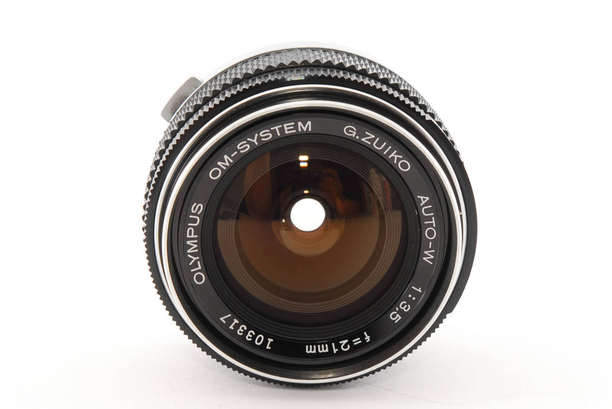 超美品】Olympus OM-System G.Zuiko Auto-W 21mm f/3.5 Wide Angle