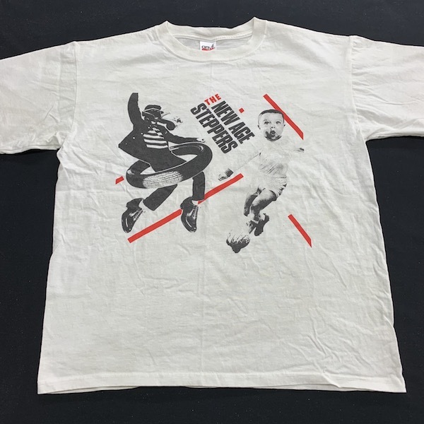 NEW AGE STEPPERS T-shirt 90s Vintage ON-U Adrian Sherwood SLITS Mark Stewart Massive Attack Portishead Ari-UP UK DUB