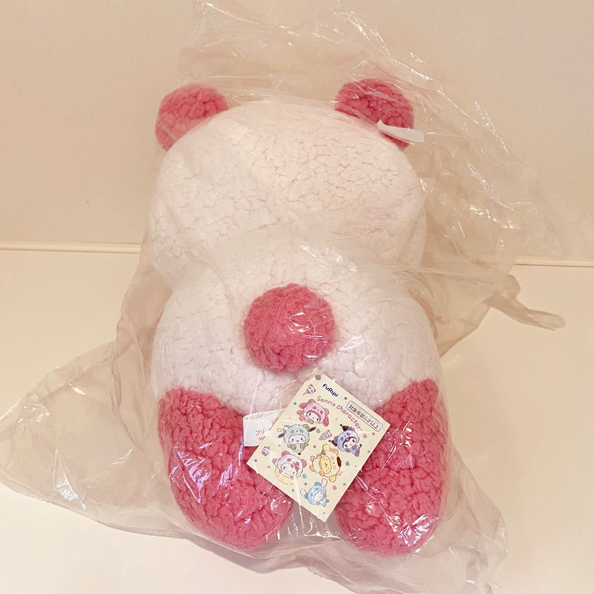 未使用 タグ付き ハローキティ もこもこパンダ BIG ぬいぐるみ 未使用 タグ付き ハローキティ もこもこパンダ BIG ぬいぐるみ