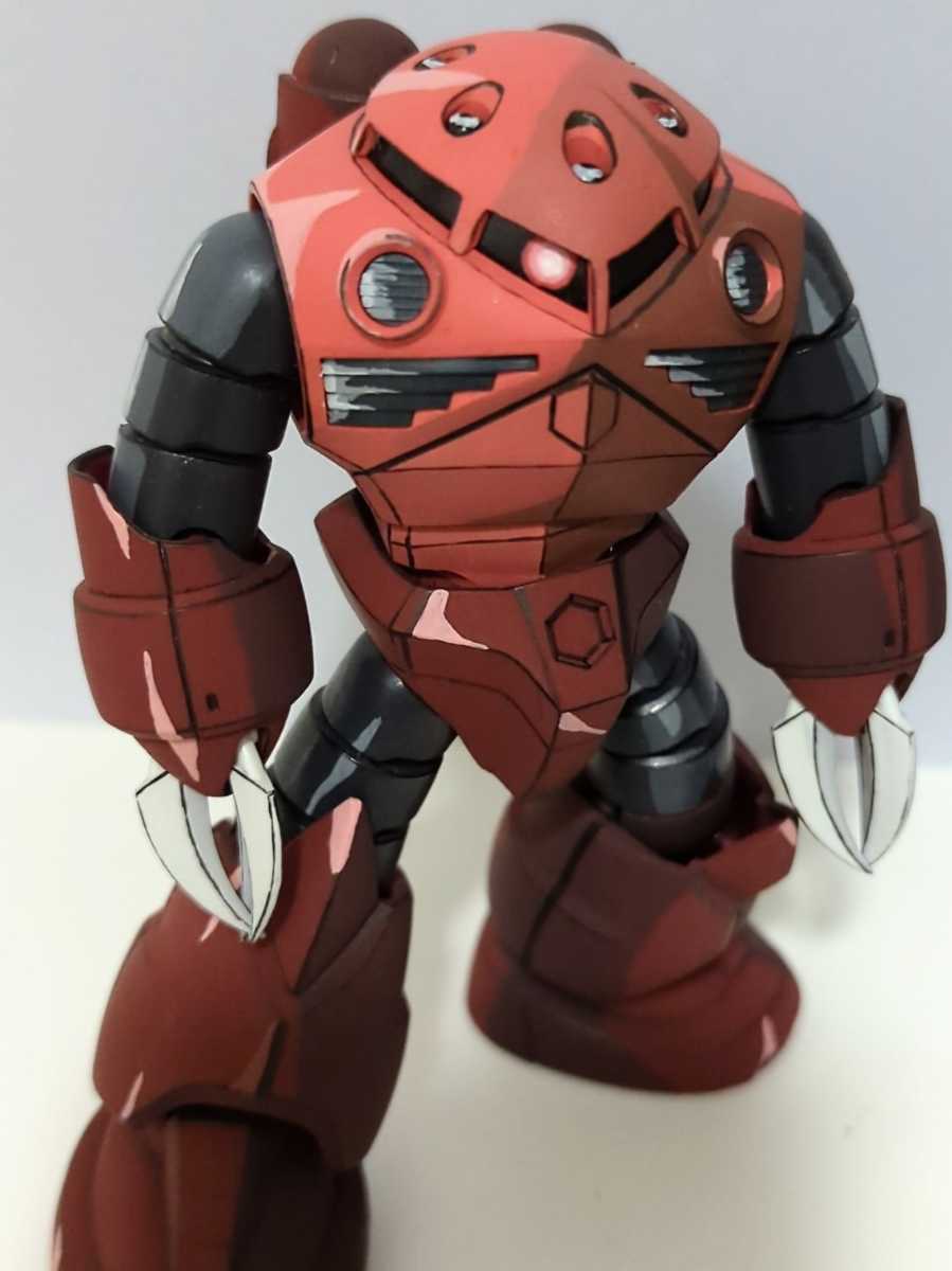 シャア専用ズゴック ガンプラHG 1/144 イラスト風/アニメ塗り/二 シャア専用ズゴック ガンプラHG 1/144 イラスト風/アニメ塗り/二