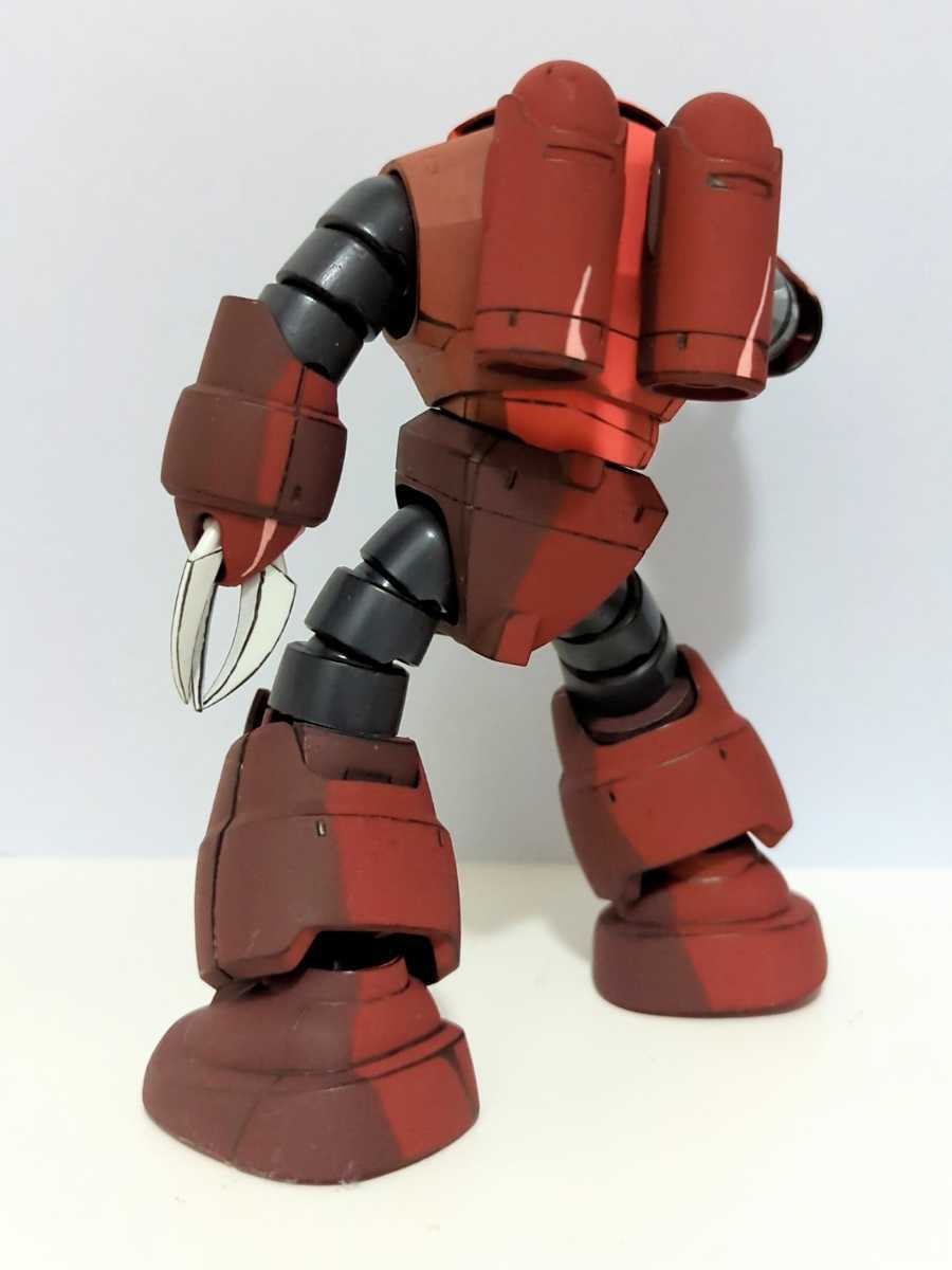 シャア専用ズゴック ガンプラHG 1/144 イラスト風/アニメ塗り/二 シャア専用ズゴック ガンプラHG 1/144 イラスト風/アニメ塗り/二