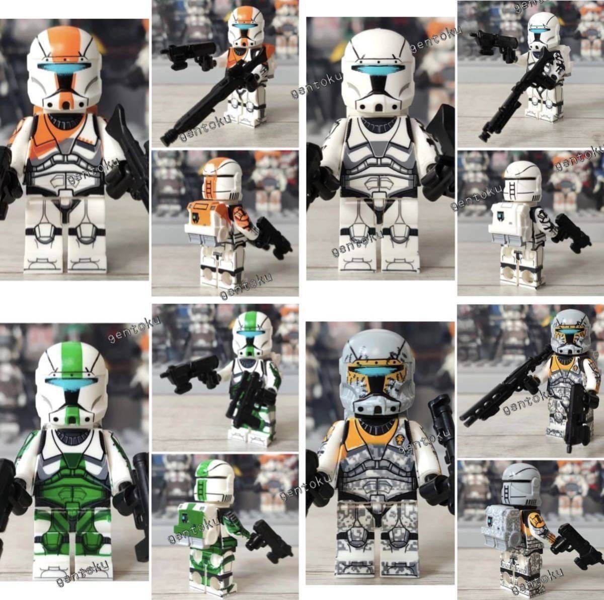 PayPayフリマ|レゴ互換 スターウォーズ デルタ分隊&クローン 激安初売 お得 カスタム レゴ スターウォーズ デルタ分隊 クローンコマンドー 知育玩具