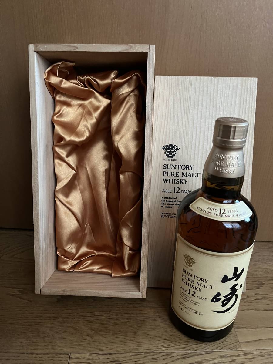SUNTORY PURE MALT WHISKY ピュアモルト ウイスキー 山崎 12年 750ml