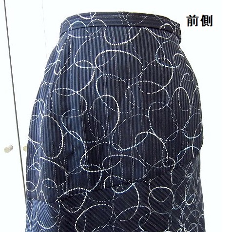  ham ste doHampstead skirt geometrical pattern stripe made in Japan 