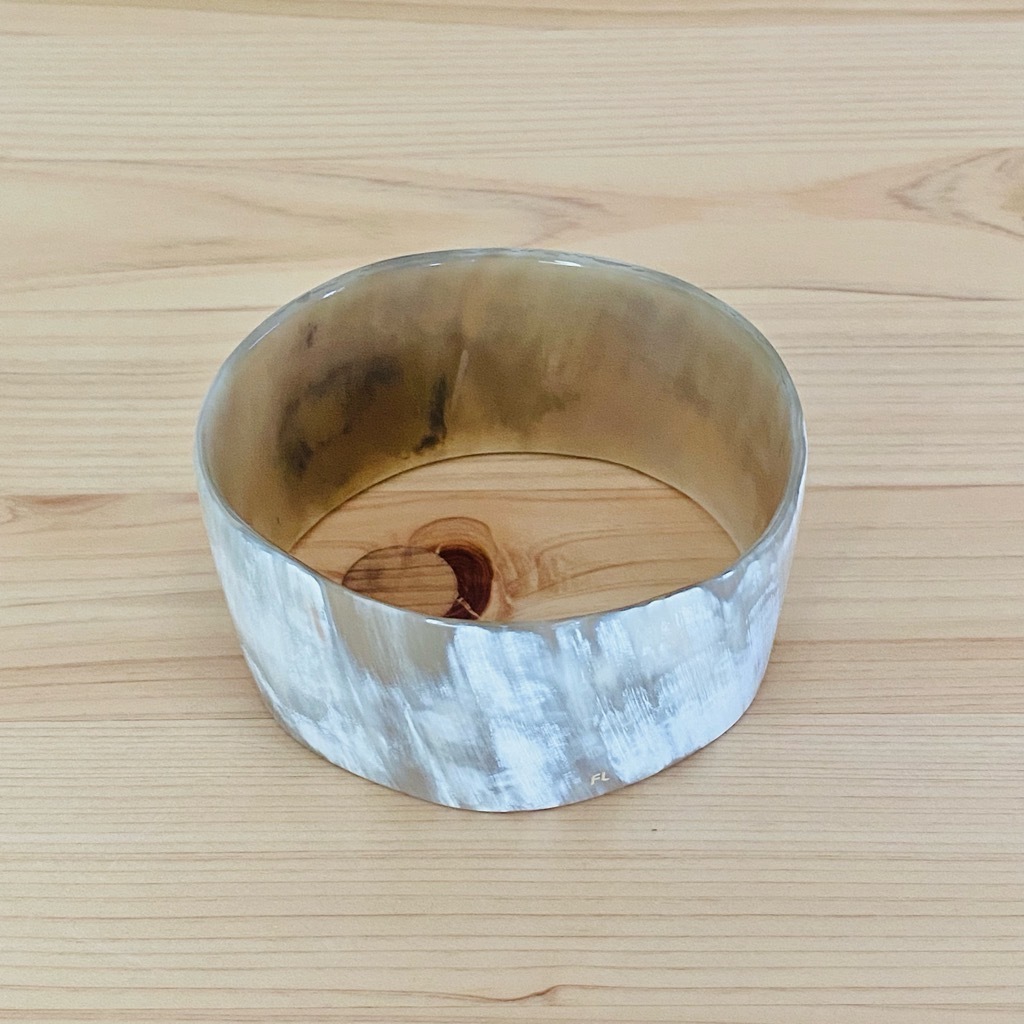 【未使用品】 FLorian HORN BRACELET フローリアン フロリアン ブレスレット バングル 一点もの 水牛 頭骨 05_画像1