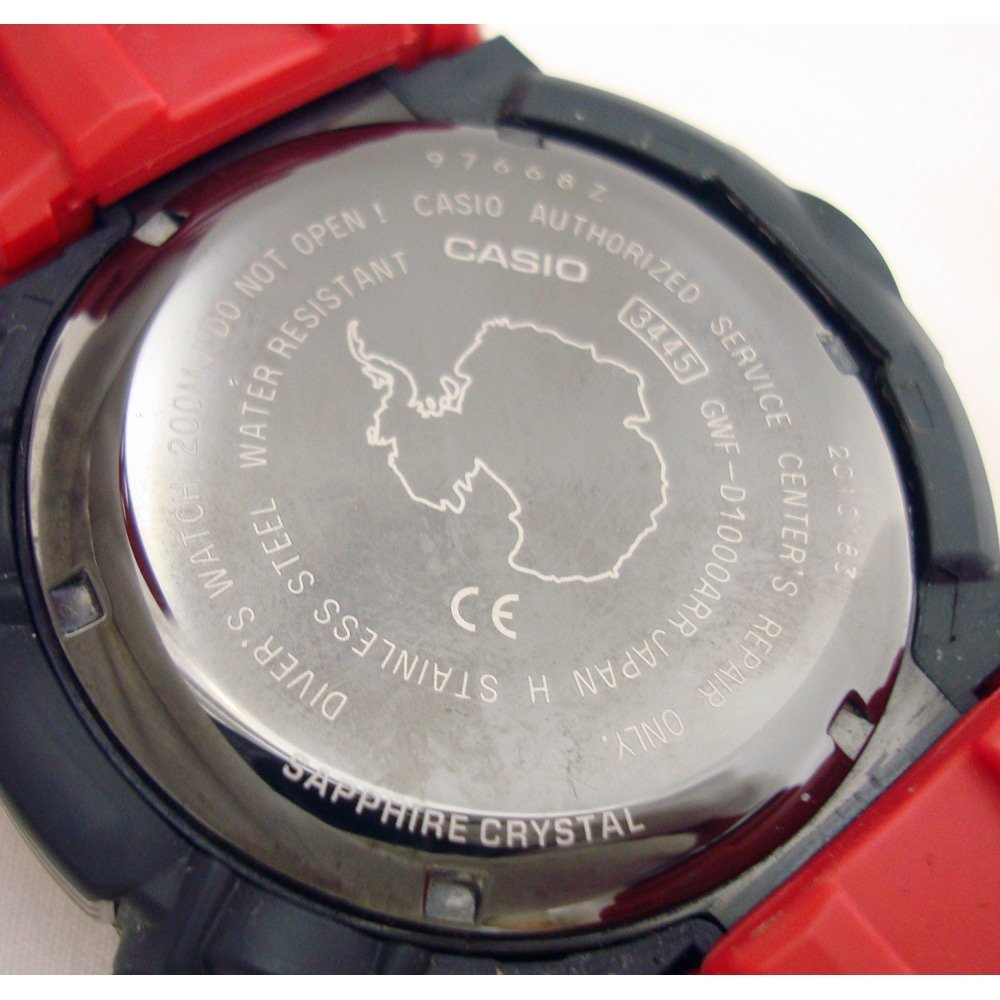 中古】カシオ G-SHOCK ダイバーズウオッチ FROGMAN 南極調査ROVコラボ