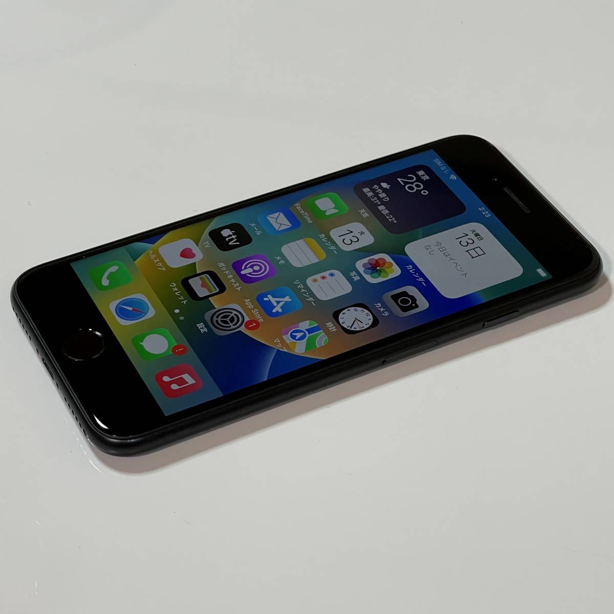 SIMフリー iPhone SE (第2世代) ブラック 64GB MX9R2J/A