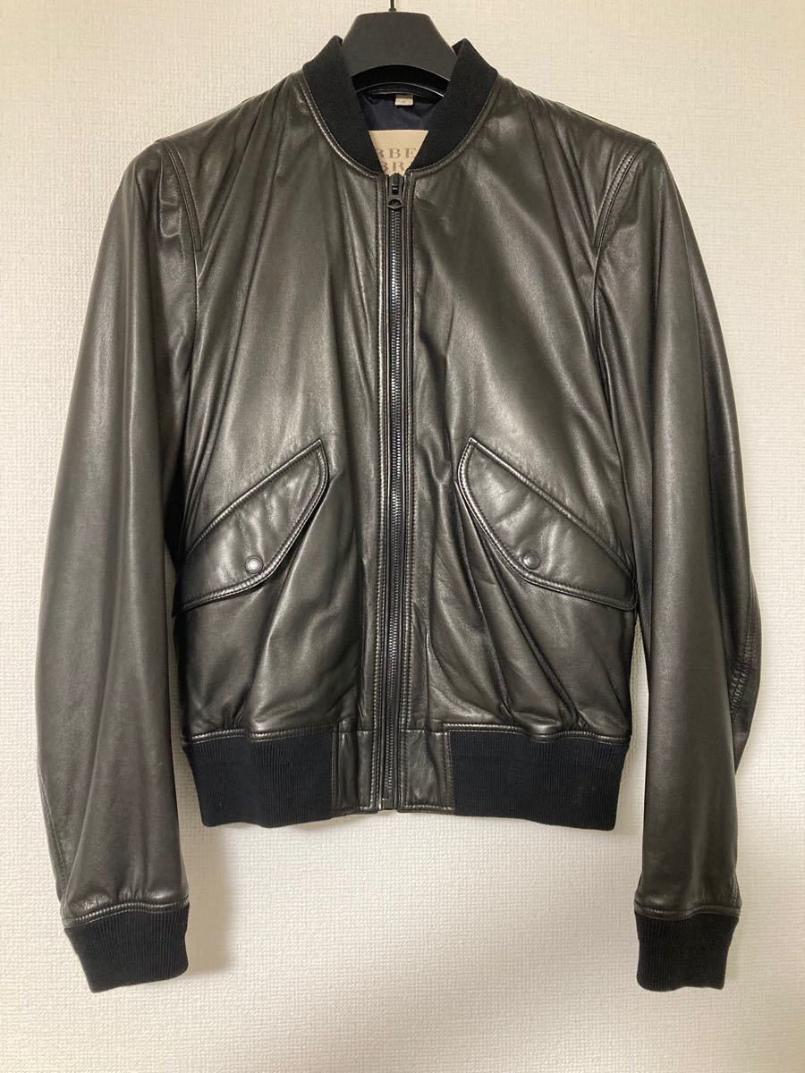 Burberry バーバリー レザージャケット ナッパレザー メンズ