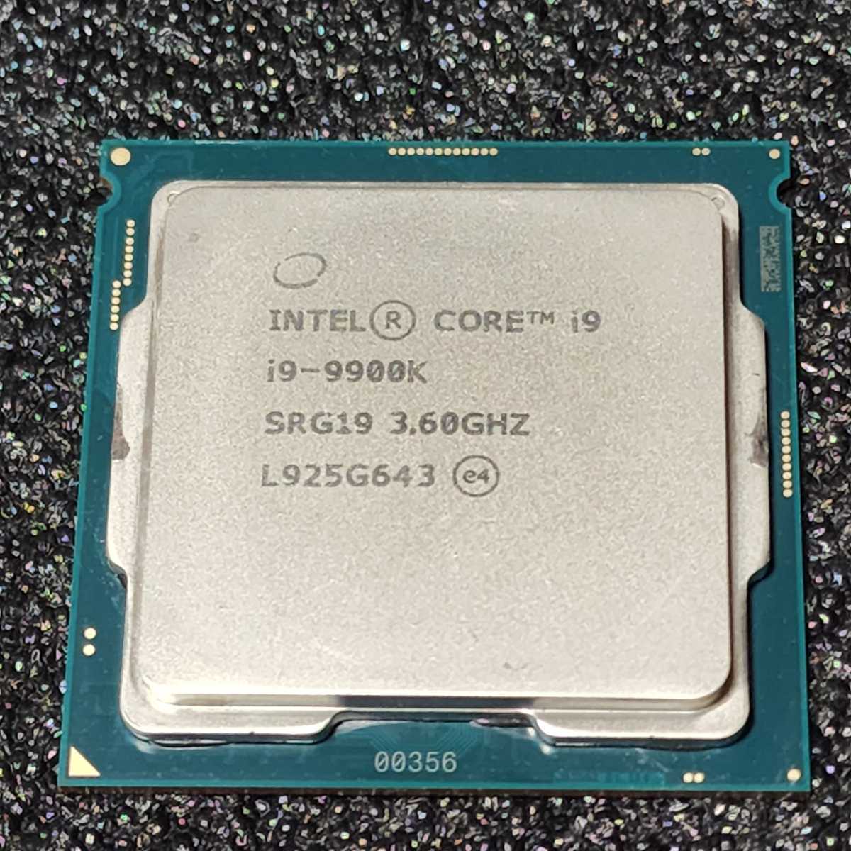 CPU Intel Core i9 9900K 3.6GHz 8コア16スレッド PCパーツ インテル