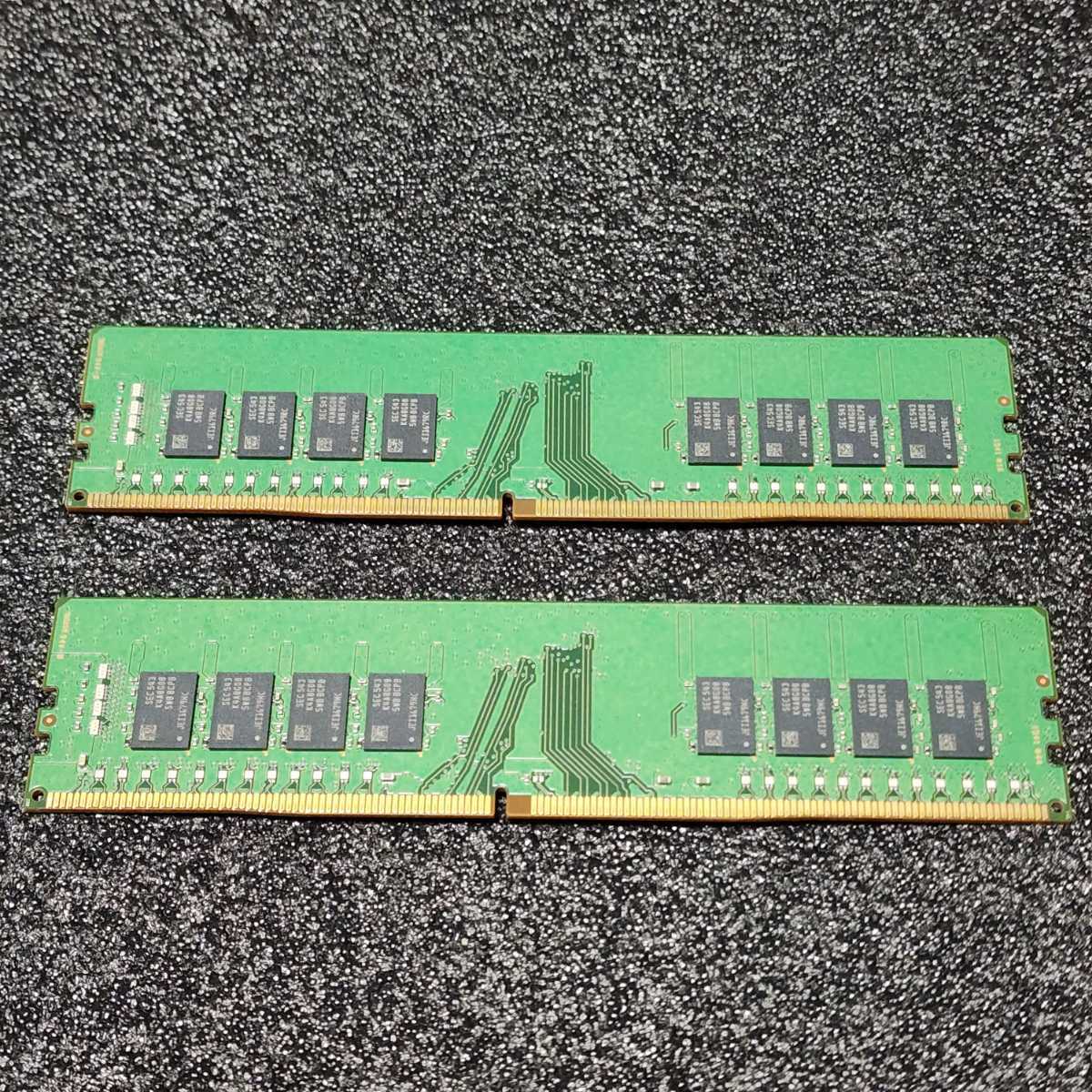 SAMSUNG DDR4-2133MHz 32GB (16GB×2枚キット) M378A2K43BB1-CPB 動作確認済み デスクトップ用 PCメモリ 