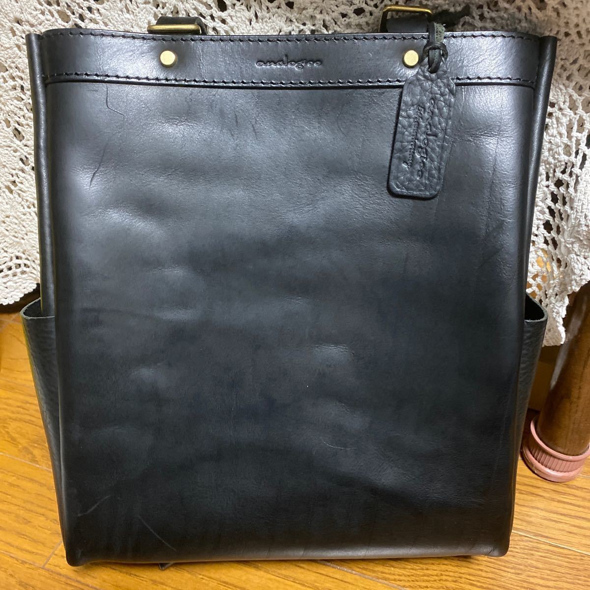 アナロジコ analogico トートリュック S ブラック 美品 本日9/19 アナロジコ analogico トートリュック S ブラック 美品 本日9/19