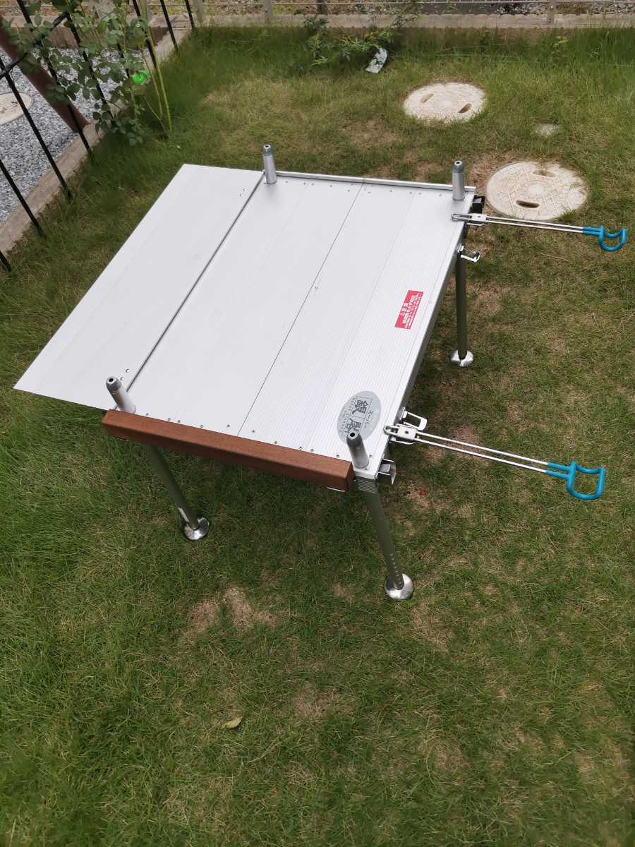 美品】スーパー銀閣釣台、G―083、長さ75cm、幅50cm サイドテーブルG091