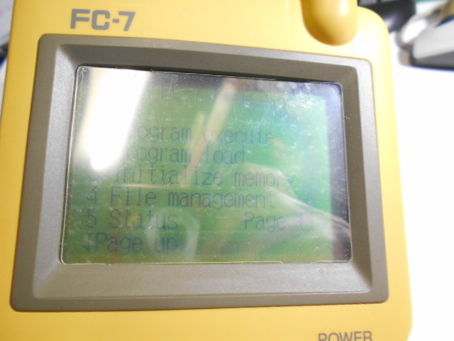 220619測量TOPCON☆トプコンデータコレクタFC-7(ジャンク扱) 220619測量TOPCON☆トプコンデータコレクタFC-7(ジャンク扱)