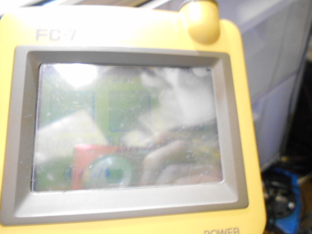 220619測量TOPCON☆トプコンデータコレクタFC-7(ジャンク扱) 220619測量TOPCON☆トプコンデータコレクタFC-7(ジャンク扱)