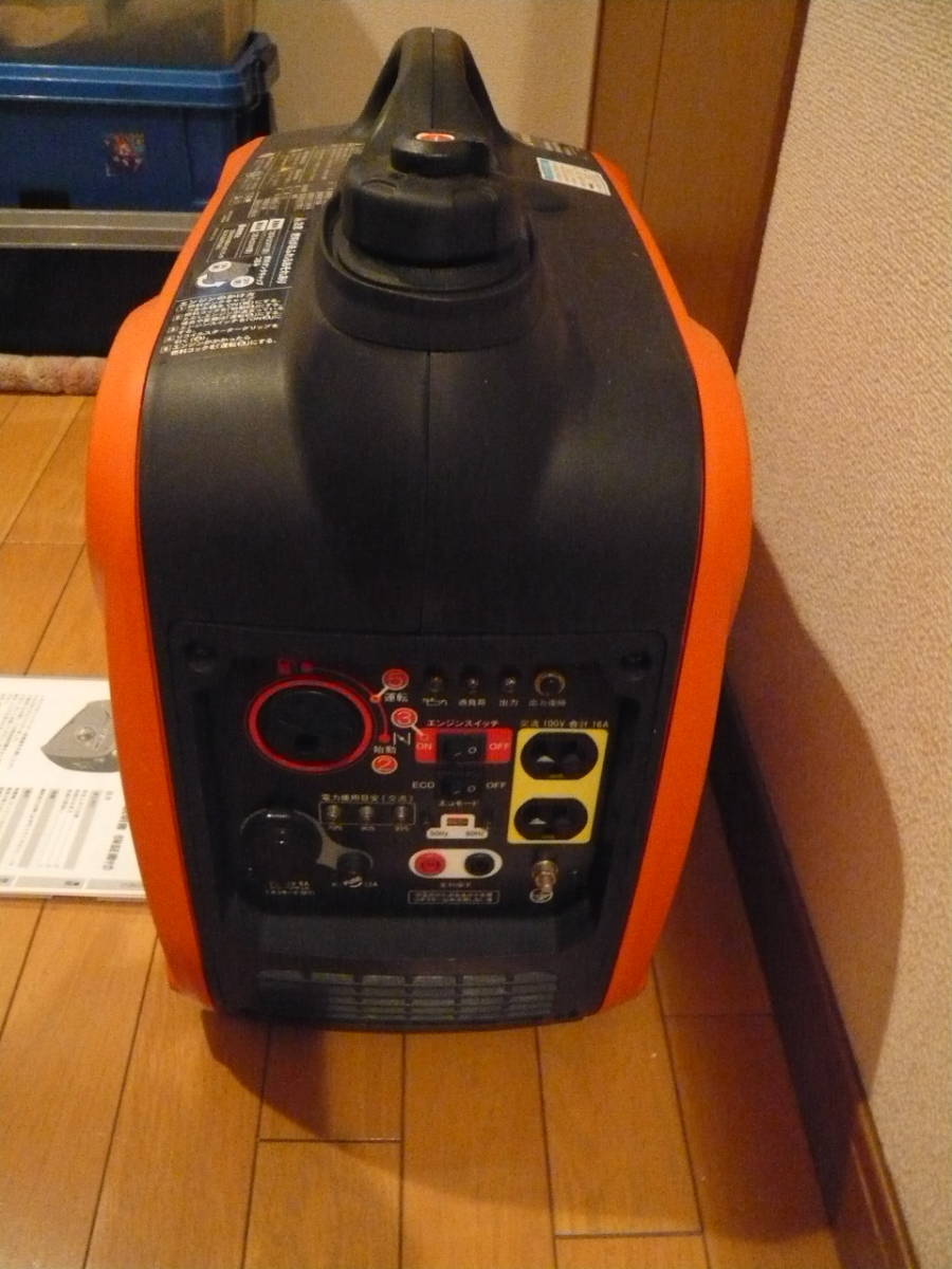 KOSHIN コーシン インバーター発電機 GV-16i 美品 使用少 メンテナンス