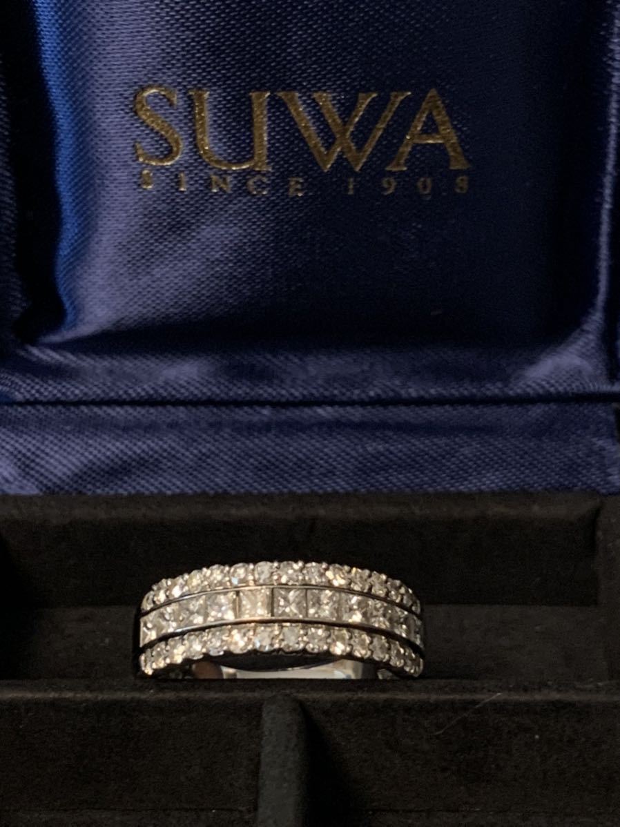 SUWA 諏訪貿易 ダイヤモンドリング 1.00ct サイズ14 アクセサリー ...