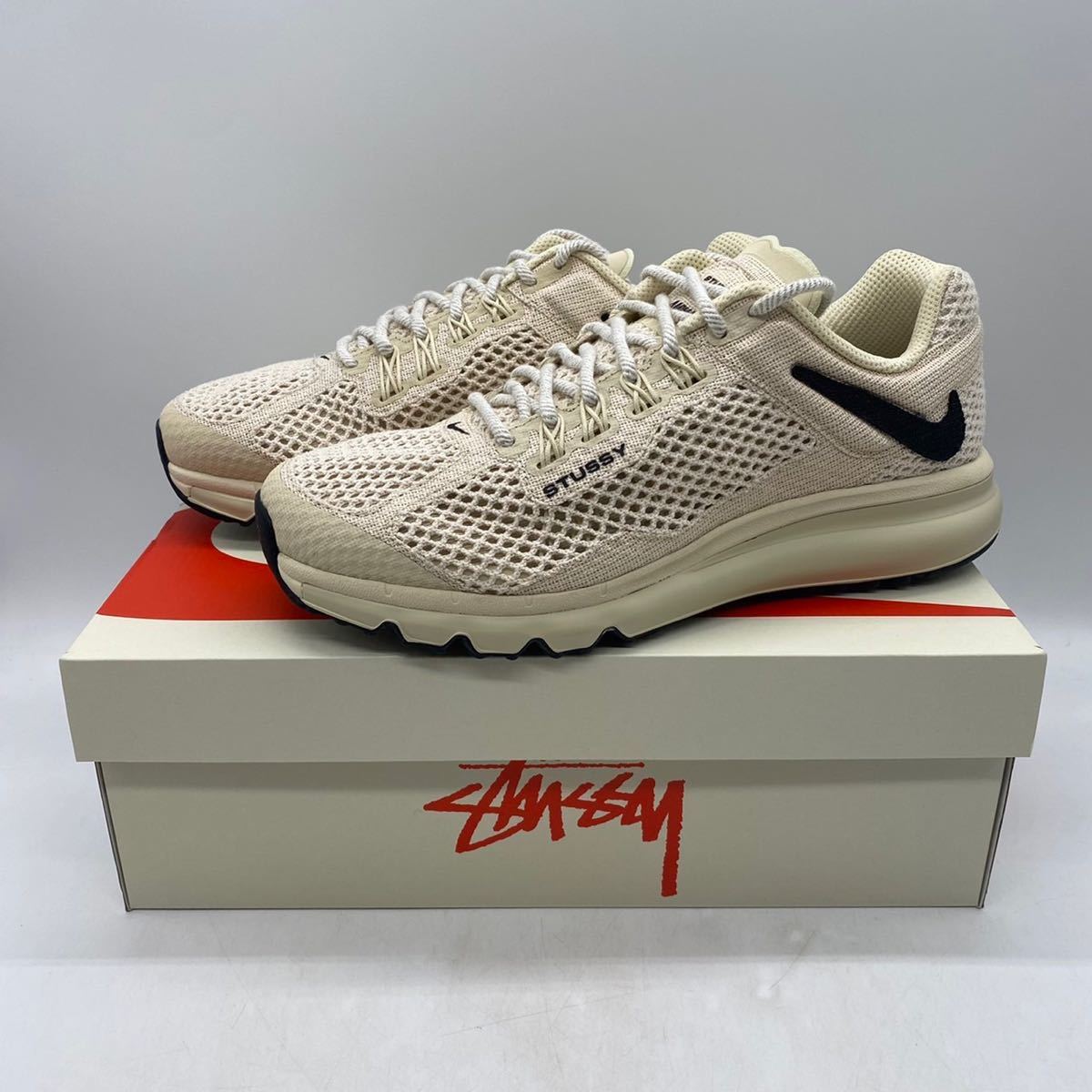 【27cm】新品 STUSSY NIKE AIR MAX 2013 FOSSIL ステューシー ナイキ エアマックス 2013 フォッシル (DM6447-200) 3386_画像1