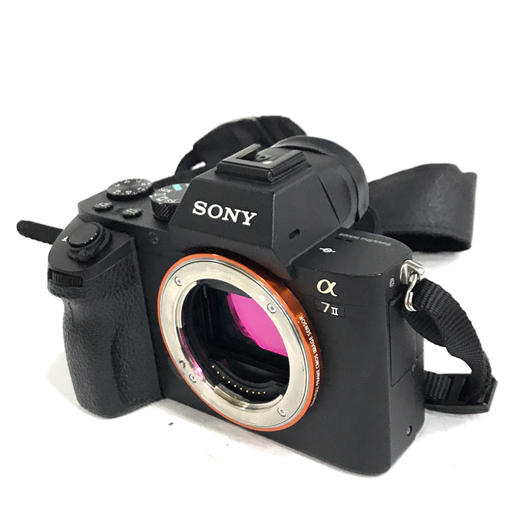 1円 SONY ILCE-7M2 α7Ⅱ ミラーレス一眼 デジタルカメラ ボディ 日本語