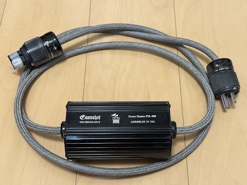 CAMELOT TECHNOLOGY　PM-1000（1.5mx1本）　電源ケーブル[POWER MASTER]　PM1000