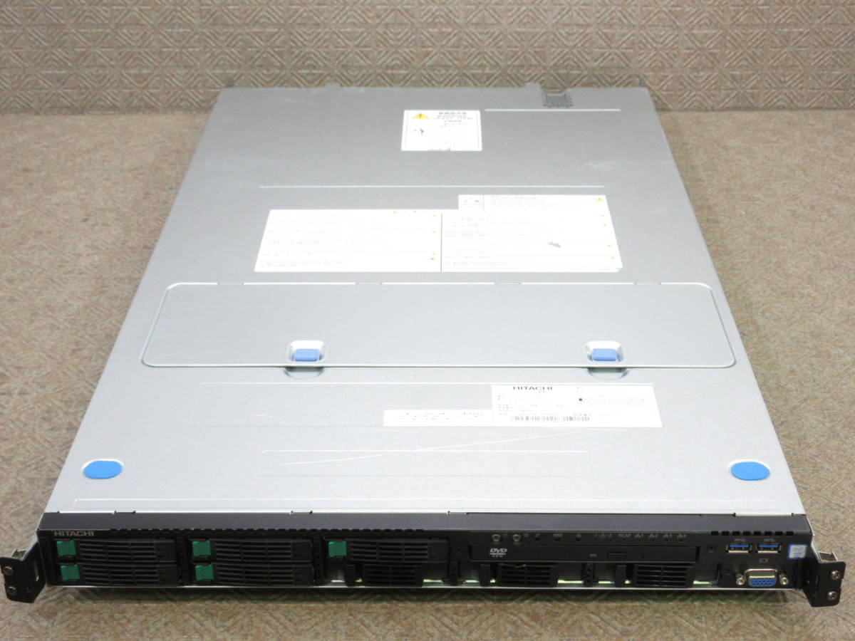 最初の  3.50GHz E5-2637V4 Xeon / HA8000/RS210 【※HDD無し】日立 【×2CPU】 No.P145 / 2GB MR9362-8i / DVD-ROM / 32GB / その他