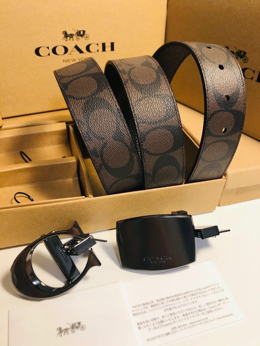 直営店に限定 2 20日限定価格 COACHコーチ新品正規品リバーシブル
