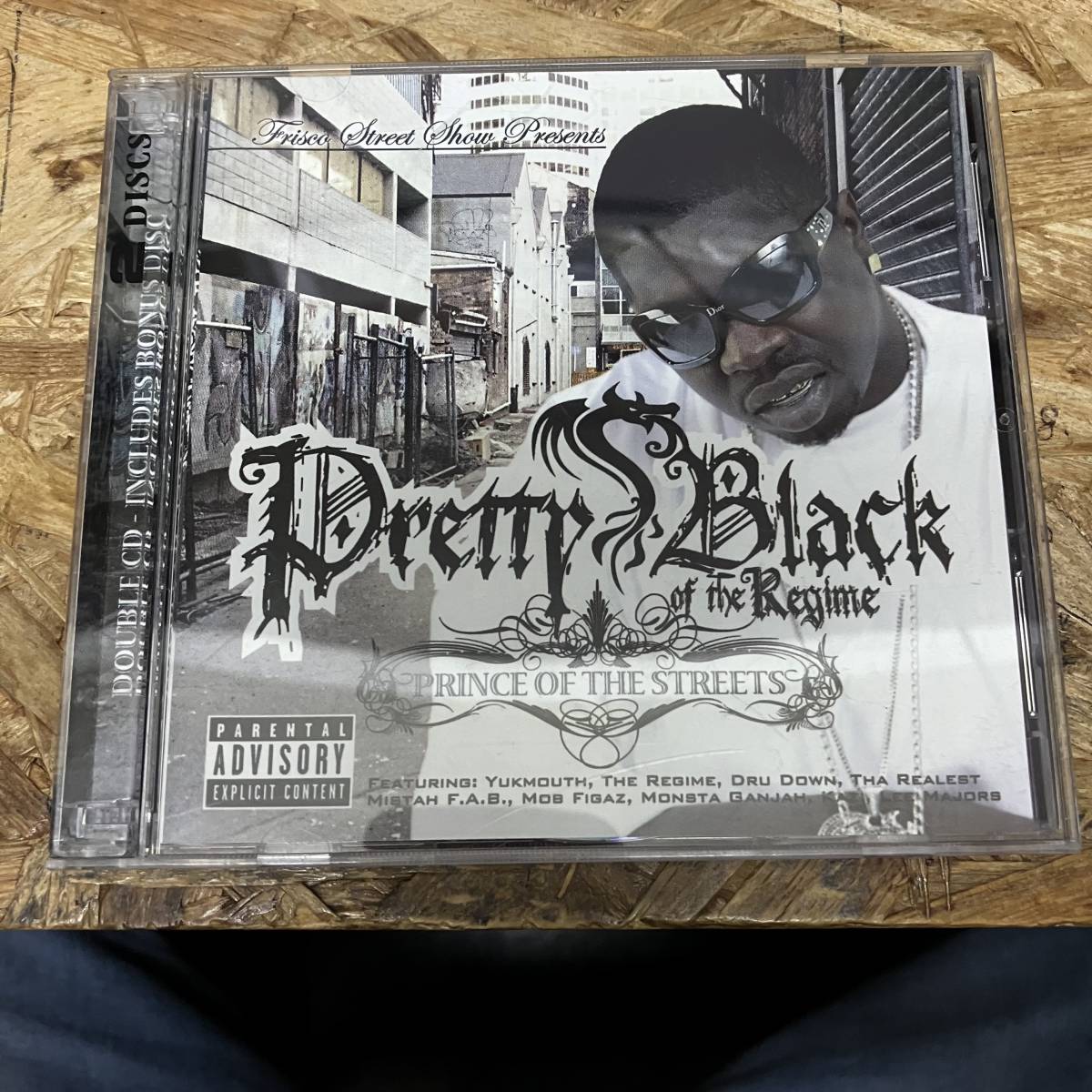 ● HIPHOP,R&B PRETTY BLACK OF THE REGIME - PRINCE OF THE STREETS アルバム,G-RAP! CD 中古品_画像1