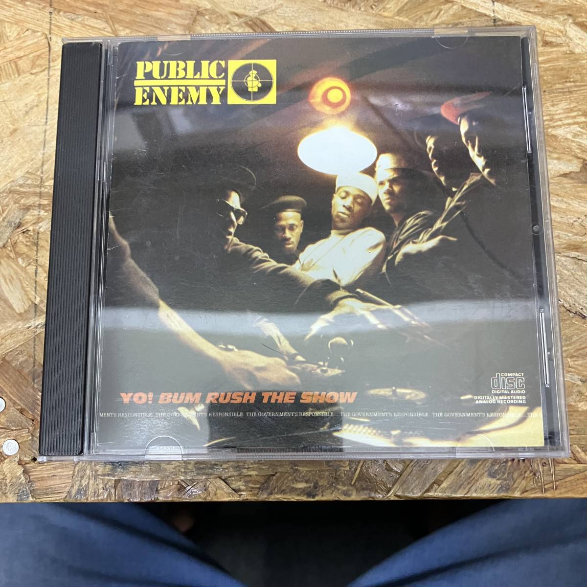 ● HIPHOP,R&B PUBLIC ENEMY - YO! BUM RUSH THE SHOW アルバム,名作! CD 中古品_画像1