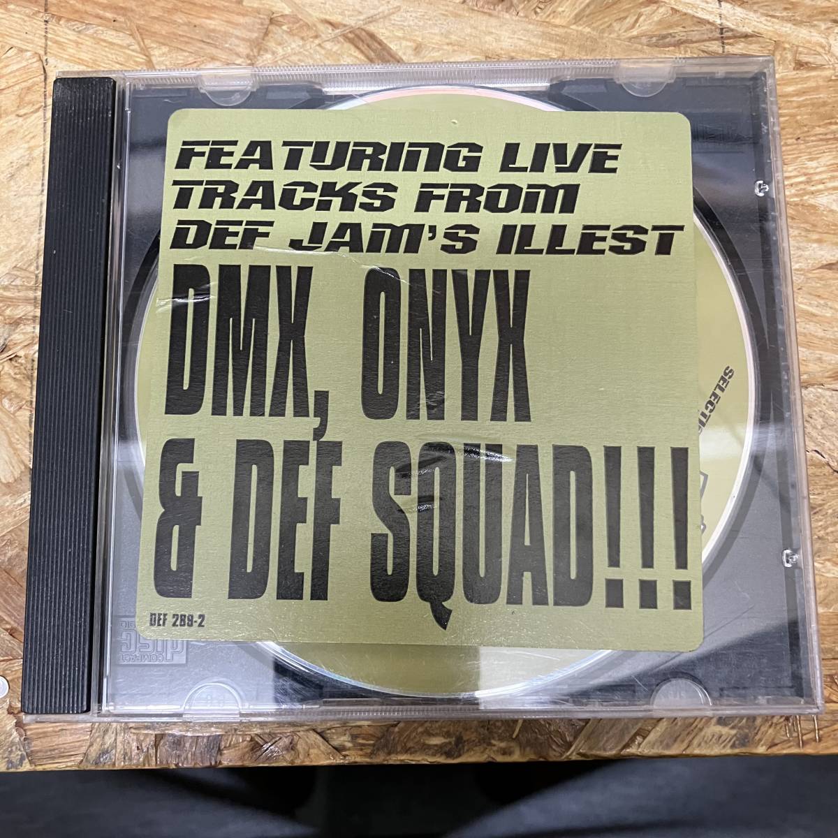 ● HIPHOP,R&B SELECTIONS FROM SURVIVAL OF THE ILLEST LIVE-FROM シングル,HYPE STICKERコレクターズアイテム! CD 中古品_画像1