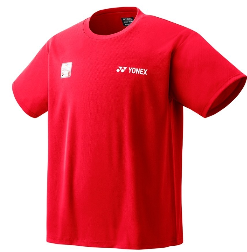 バドミントン　2022　東京　世界選手権　グッズ　YONEX　Tシャツ　レッド　M