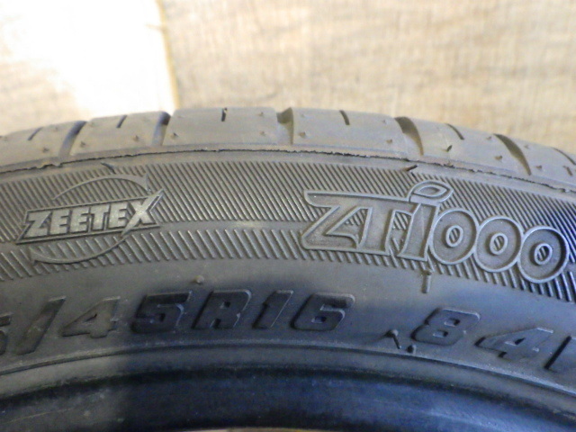 ★条件付き送料無料 【195/45R16】 ZEETEX ZT1000 ★2020年×2本★8.5分山程度_画像6