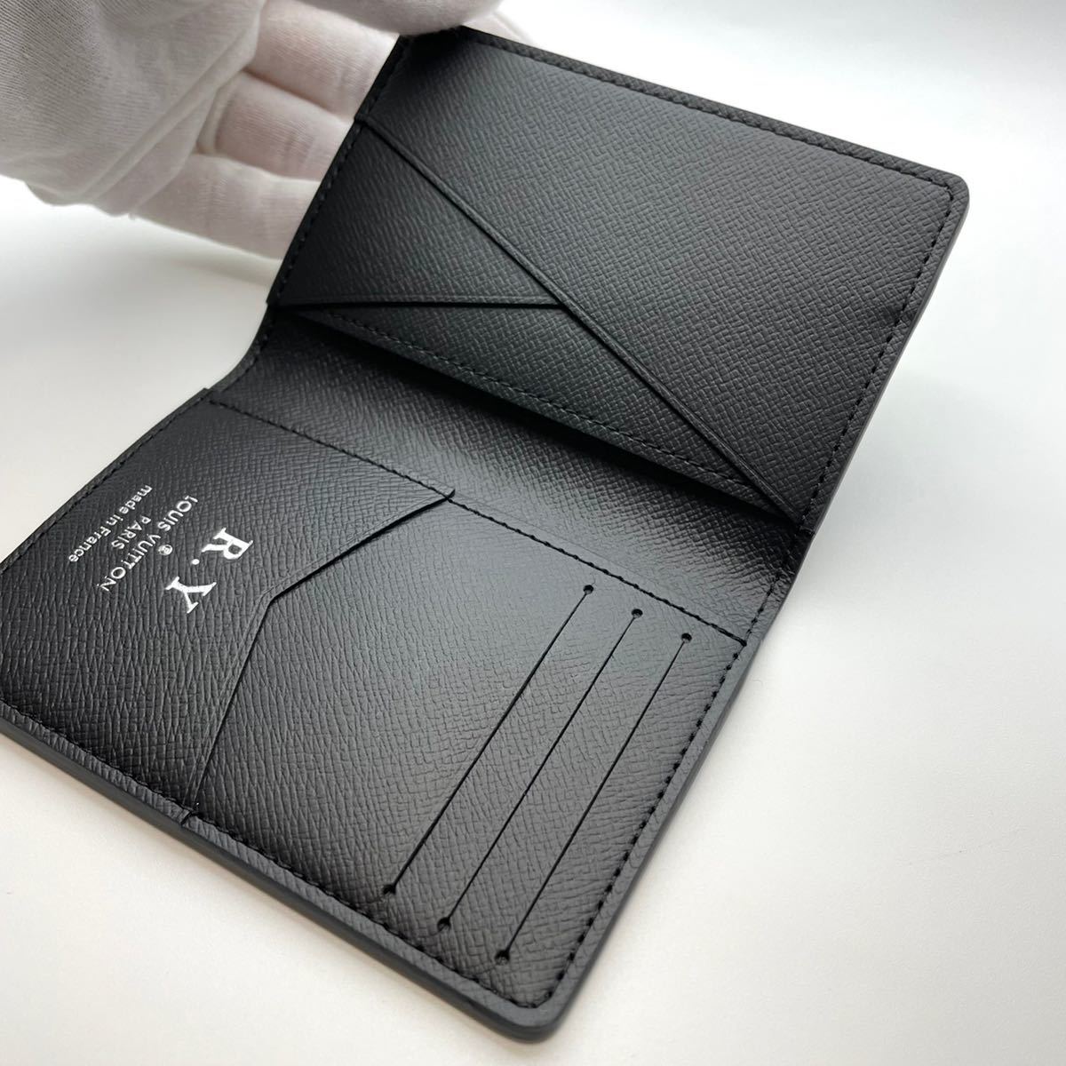ルイ・ヴィトン Louis Vuitton カードケース タイガ ブラック