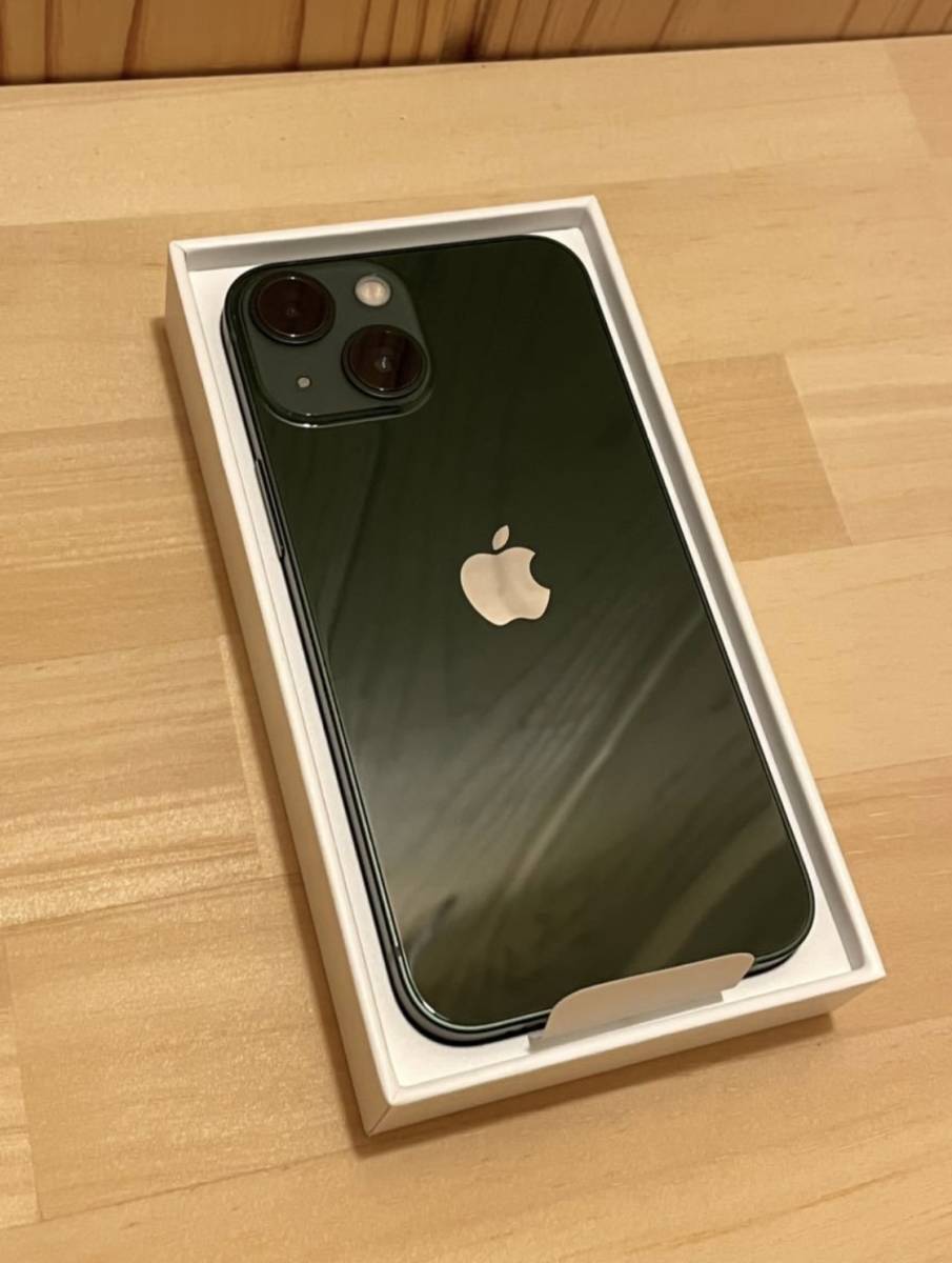 iPhone13mini 128GB グリーン 国内版SIMフリー 美品 - www