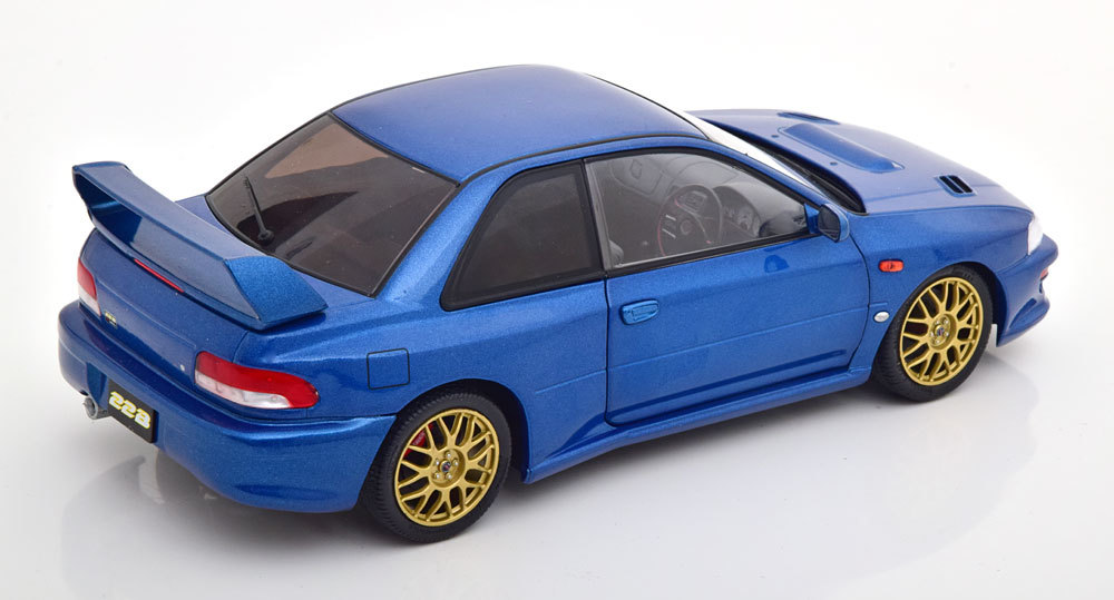 solido 1/18 Subaru Impreza 22B STI Version 1998　ブルーメタリック　スバル　インプレッサ_画像2