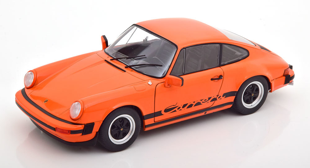 が大特価！ 911 Porsche 1/18 solido (930) 1977 オレンジ ポルシェ
