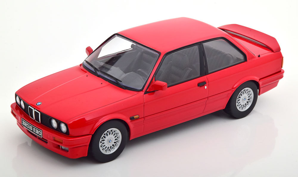 KK scale 1/18 BMW 320iS E30 Italo M3 1989　レッド　ダイキャスト製