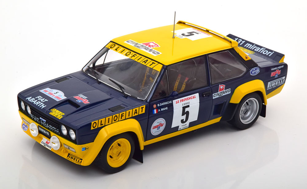 solido 1/18 Fiat 131 Abarth #5 Tour de Corse 1977 Darniche/Mahe abarth 