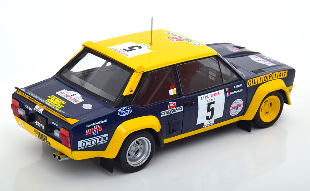 solido 1/18 Fiat 131 Abarth #5 Tour de Corse 1977 Darniche/Mahe abarth 