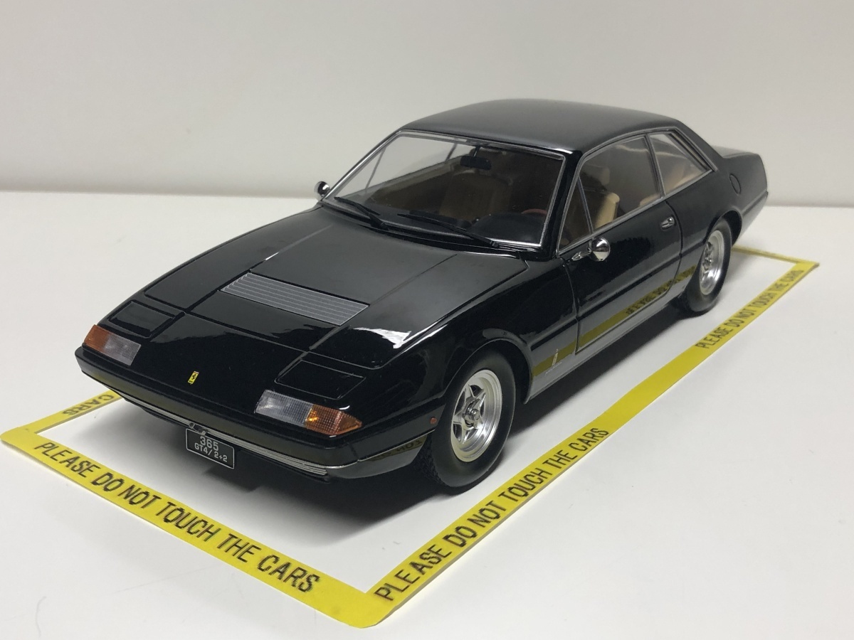 は自分にプチご褒美を scale KK 1/18 ダイキャスト製 フェラーリ ブラック 1972 GTB 2+2 GT4 365 Ferrari 乗用車 は自分にプチご褒美を scale KK 1/18 ダイキャスト製 フェラーリ ブラック 1972 GTB 2+2 GT4 365 Ferrari 乗用車
