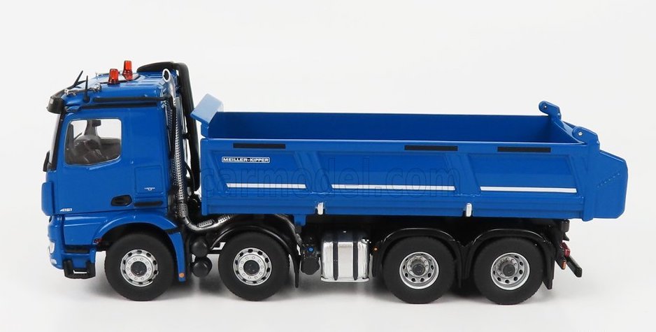 NZG 1/50 Mercedes Benz Actros 4151 8x4 MEILLER KIPPER　ブルー　メルセデス　ベンツ　アクトロス_画像5