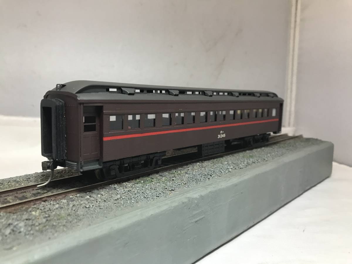  National Railways o - 30 форма пассажирский поезд o - 31 двойной правило машина .. модель 1/80 16.5mm конечный продукт 