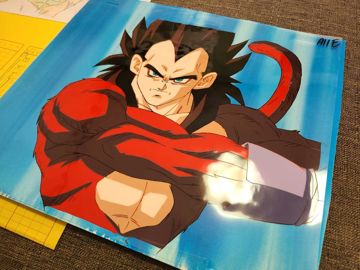 お宝】DRAGON BALL セル画 直筆動画付き! スーパーサイヤ人4 お宝】DRAGON BALL セル画 直筆動画付き! スーパーサイヤ人4