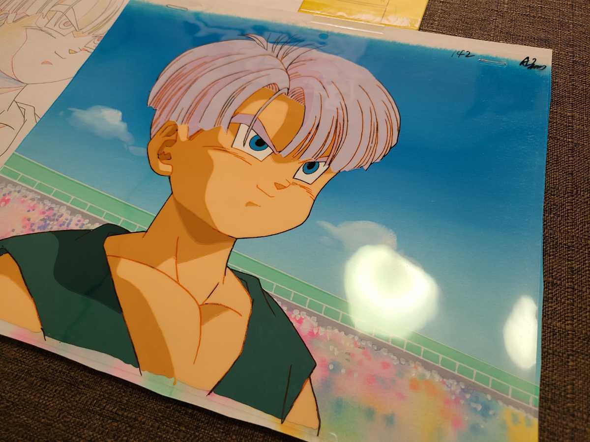 ドラゴンボール ドラゴンボールZ ブルマとベビートランクス セル画 動画 ドラゴンボール ドラゴンボールZ ブルマとベビートランクス セル